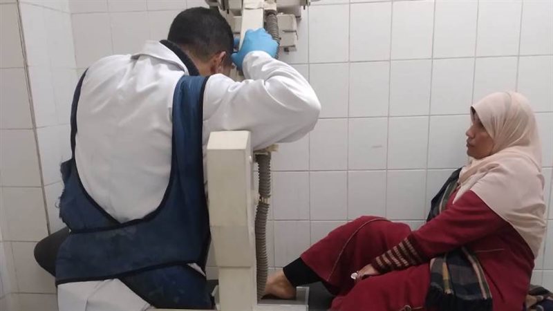 علاج حالة بالقافلة