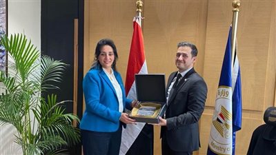 غادة شلبي تجتمع مع مدير شركة الخطوط التركية