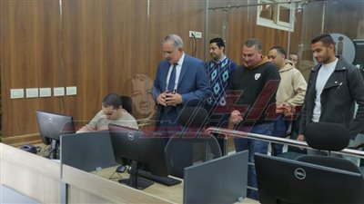 تجهيزات مركز سيطرة الشبكة الوطنية للطوارئ والسلامة العامة بكفر الشيخ