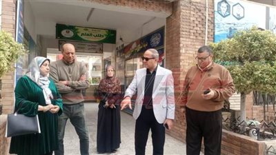 وكيل تعليم كفر الشيخ يطمئن علي انتظام الدراسة بالمدارس