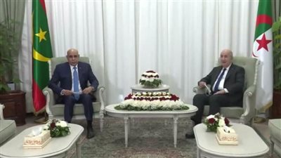 الرئيسان الجزائري والموريتاني يبحثان العلاقات الثنائية والقضايا ذات الاهتمام المشترك
