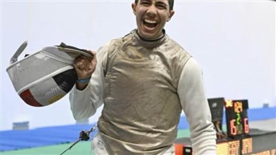 استمرار حمزة في صدارة التنصيف الأوليمبي لسلاح الشيش