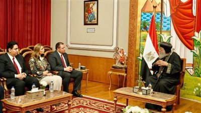 رئيس الاعتماد والرقابة الصحية يلتقي قداسة البابا تواضروس الثاني لمناقشة التعاون