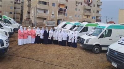 الصحة: تنفيذ 169 قافلة طبية مجانية خلال يناير وإطلاق 167 قافلة الشهر الجاري