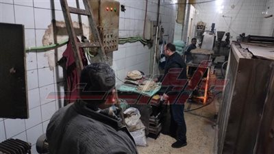 تحرير 5 محاضر مخالفات تموينية بمخابز دسوق في كفر الشيخ