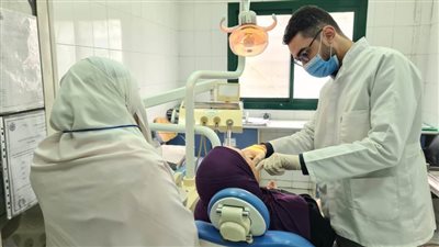 الكشف على ١٢٨٥ مواطنا في قافلة طبية بوحدة محلة الأمير بالبحيرة 