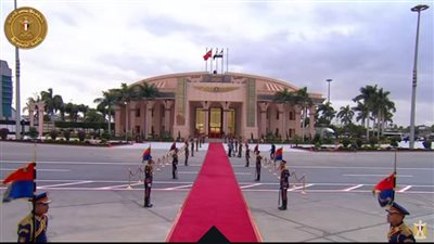 عاجل| مراسم استقبال رسمية للرئيس التركي وقرينته بمطار القاهرة الدولي