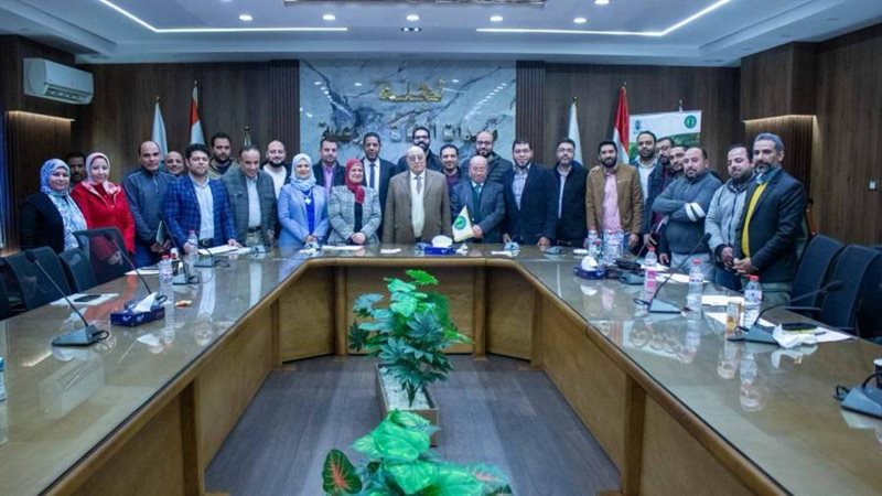 جانب من نهاية التدريب