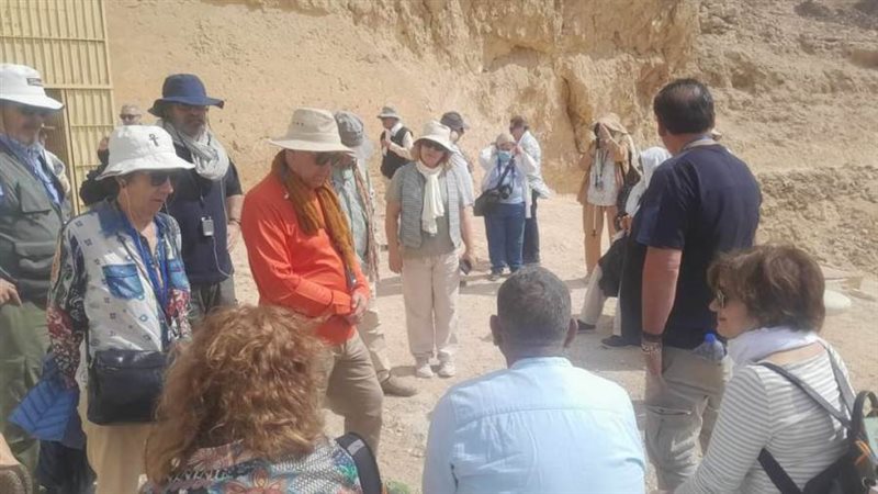 وفود سياحية بالمنيا