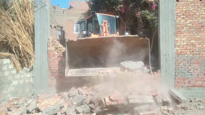 جانب من الإزالات