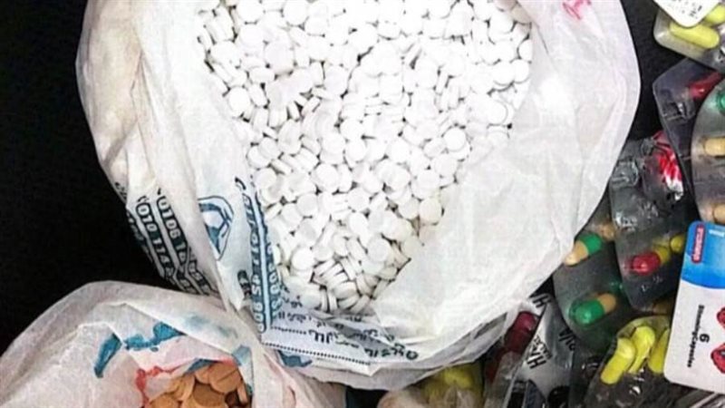 جانب من ضبطيات الأدوية