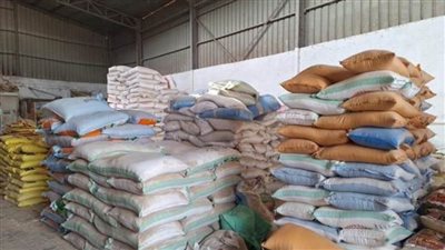 الداخلية تضبط 510 أطنان أعلاف حيوانية محجوبة عن الأسواق 