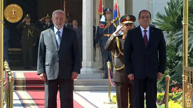 الرئيسان السيسي ودا