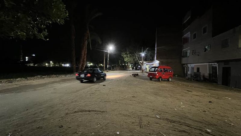 سقوط أمطار بأسيوط