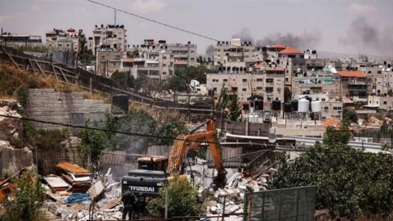 هدم المساكن الفلسطينية