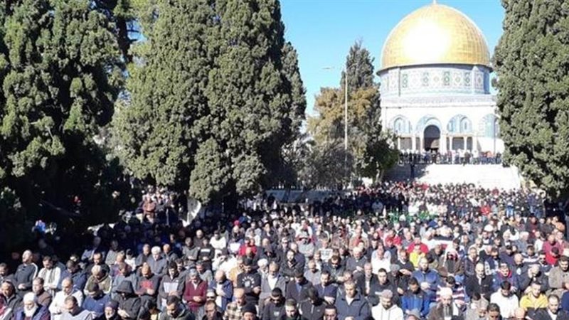 صلاة الجمعة في رحاب