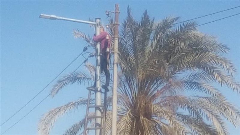 جانب من صيانة الكشافات