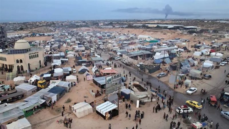 خيام النازخين في