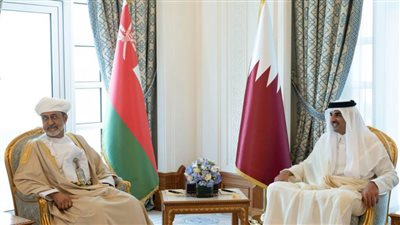 قطر وسلطنة عمان تبحثان تطورات الأوضاع في قطاع غزة