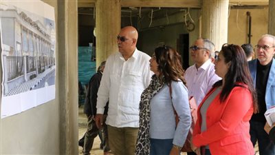 زيارة لجنة الإعلام والثقافة بمجلس النواب لأعمال تطوير قصر ثقافة أسوان