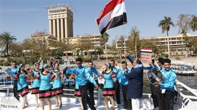 بديفيليه استعراضي بنهر النيل.. انطلاق فعاليات مهرجان أسوان الدولي للثقافة والفنون