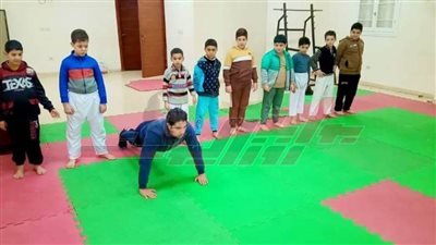 مسابقة رياضية في اللياقة البدنية بمركز شباب كفر الشيخ 