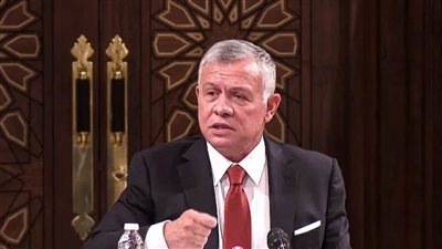 العاهل الأردني يؤكد أهمية التنسيق العربي لمواصلة دعم الأشقاء في غزة