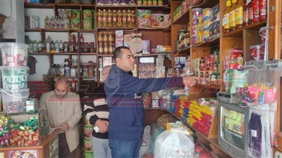 تحرير 10 مخالفات تموينية ببيلا في كفر الشيخ