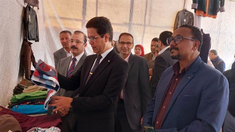 جانب من تفقد المعرض