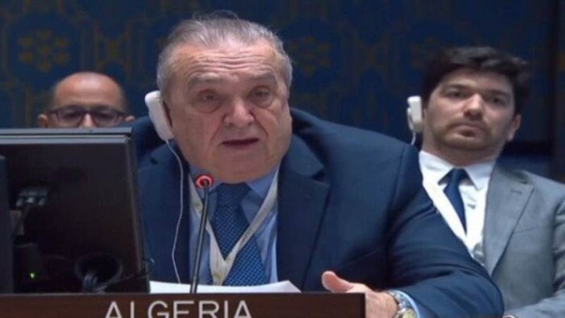 مندوب الجزائر بمجلس