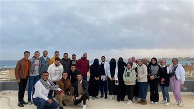 تدريب طلاب علوم الأرض  ببني سويف فى مطروح