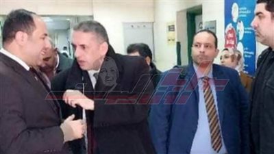 شقوير وأبوالسعد يتفقدان مستشفى كفر الشيخ العام