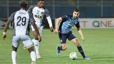 الحكم يحرم بيراميدز من ركلة جزاء واضحة في مباراة مازيمبي