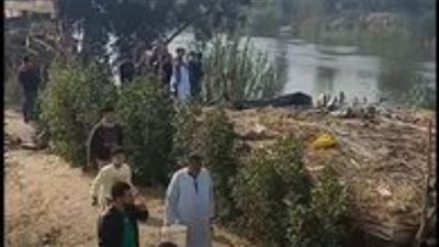 غرق 9 أشخاص في انقلاب معدية بنهر النيل.. صور