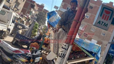 حملة مكبرة لإزالة الإعلانات المخالفة بشوارع وميادين بيلا