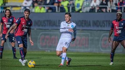 كالياري يتعادل مع نابولي 1ـ1 في الدوري الايطالي