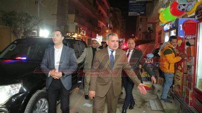 محافظ كفر الشيخ يقود حملة ليلية لإزالة الإشغالات والتعديات 