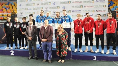 إيطاليا وأمريكا تحصدان ذهبية الفرق للرجال والسيدات بكأس العالم لسلاح الشيش بالقاهرة