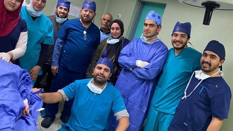 الفريق الطبى