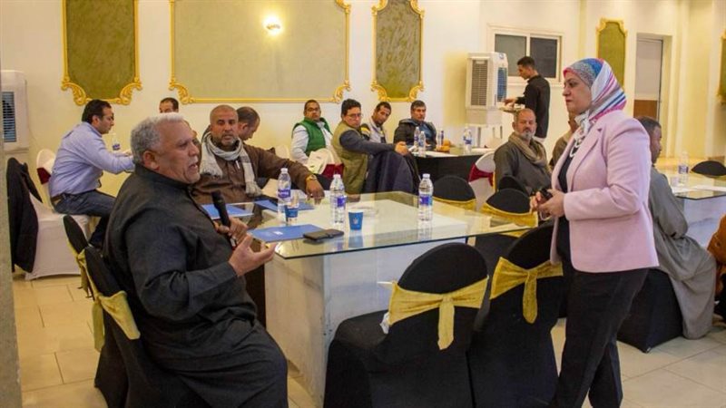 جانب من ورشة عمل