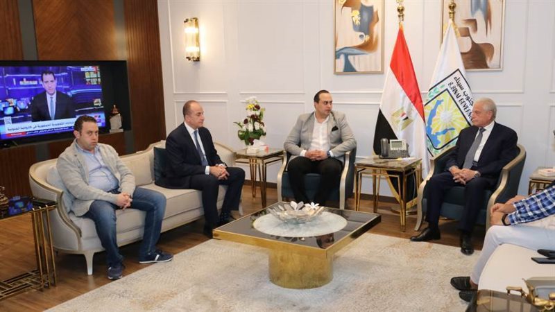 لقاء محافظ جنوب سيناء