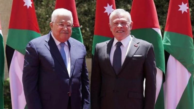 العاهل الأردني والرئيس