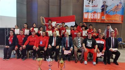 مصر تحصد المركز الأول وكأس البطولة العربية للكونغ فو بتونس
