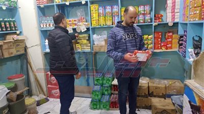 تحرير 12 محضراً لمخالفات تموينية بسيدي سالم