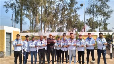 معسكر كشفي لفرق الجوالة بمراكز شباب سيدى غازى