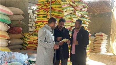 ضبط ٢٧٧ طن أعلاف مجهول المصدر ومبيدات زراعية منتهية الصلاحية بالبحيرة