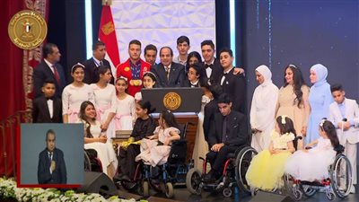 عاجل| لفتة إنسانية...الرئيس السيسي يلقي كلمته خلال 