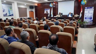 بالتعاون مع صندوق مكافحة الإدمان.. مياه سوهاج توعي العاملين بأخطار تعاطي المخدرات وأحكام القانون 73