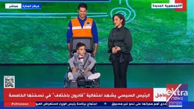 بالفيديو.. الرئيس السيسي لطفل فلسطيني: ربنا قادر على النصر