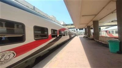 السكة الحديد: إيقاف خط قطار أبو قير بين محطتي 